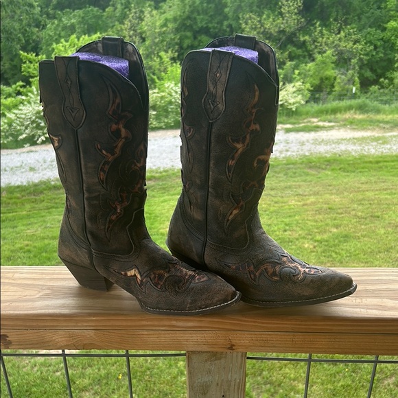 Laredo Shoes - Laredo Brown Western Cowboy Boots